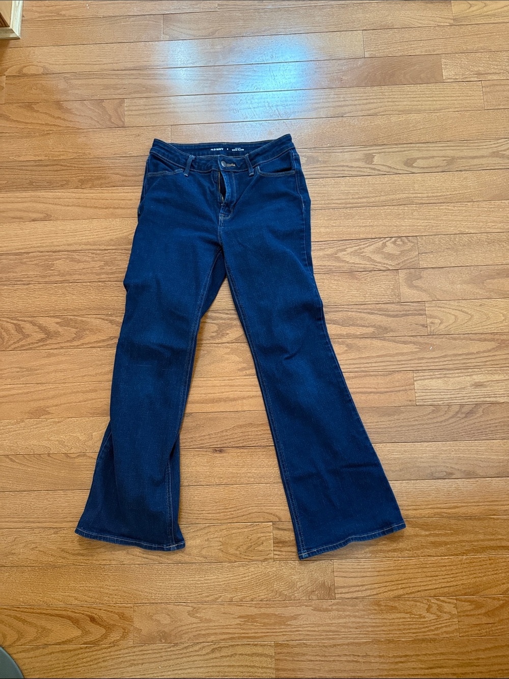 Old Navy Dark Blue Flare Jeans